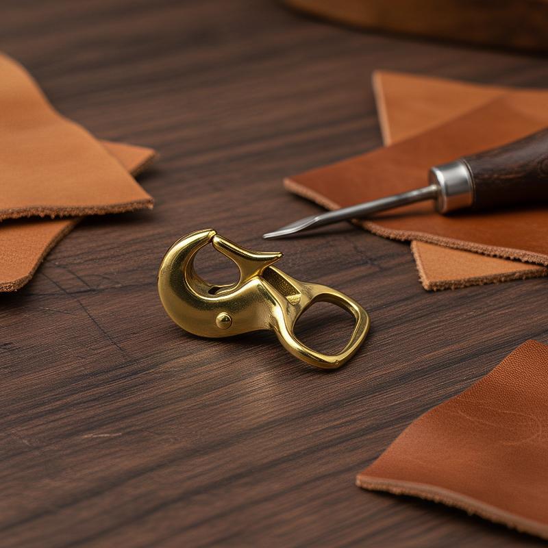 Hook Eye Fastener - مشبك نحاسي صلب بخطاف زنبركي وعين