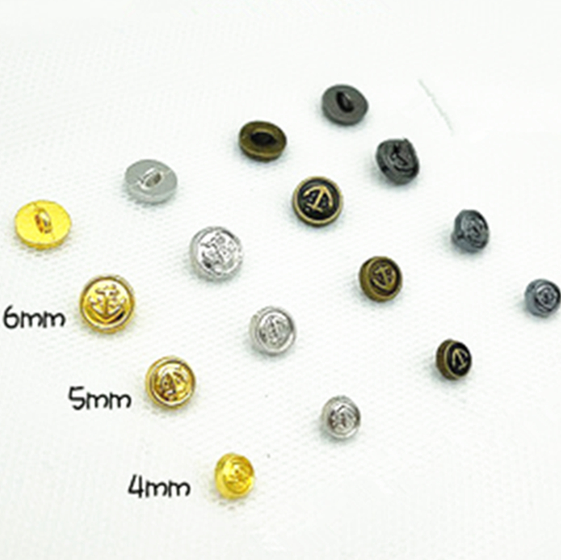 Button Hole Cutter - 30 قطعة أزرار صغيرة 4/5/6 مللي