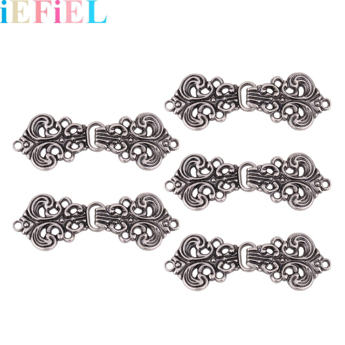 5 أزواج من الأزرار الزخرفية ال - مراجعة Hook Eye Fastener وسعره