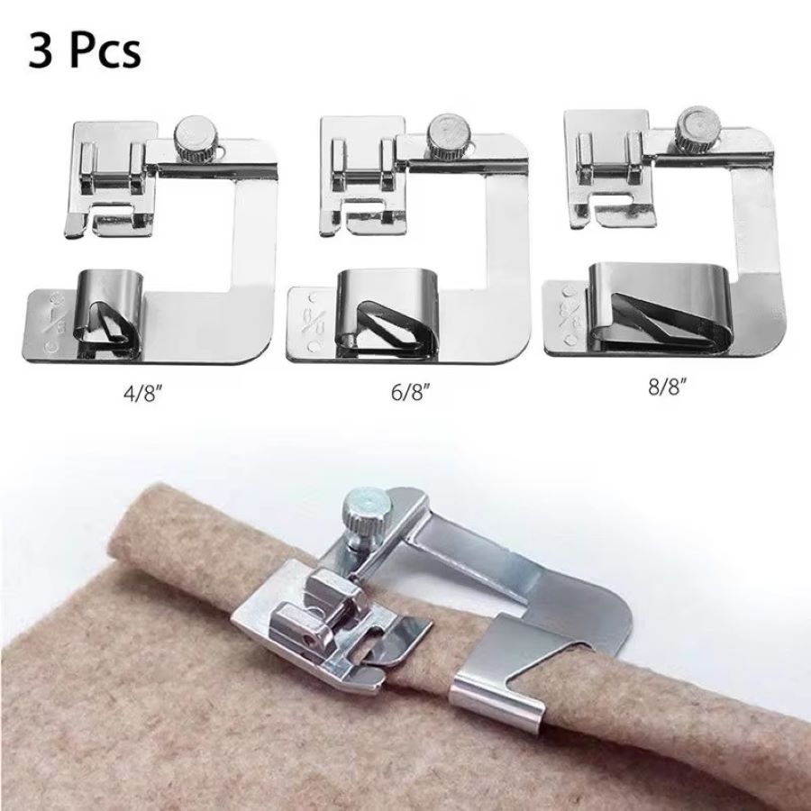 1-3 قطع أقدام ماكينة الخياطة ا - مراجعة Sewing Roll وسعره