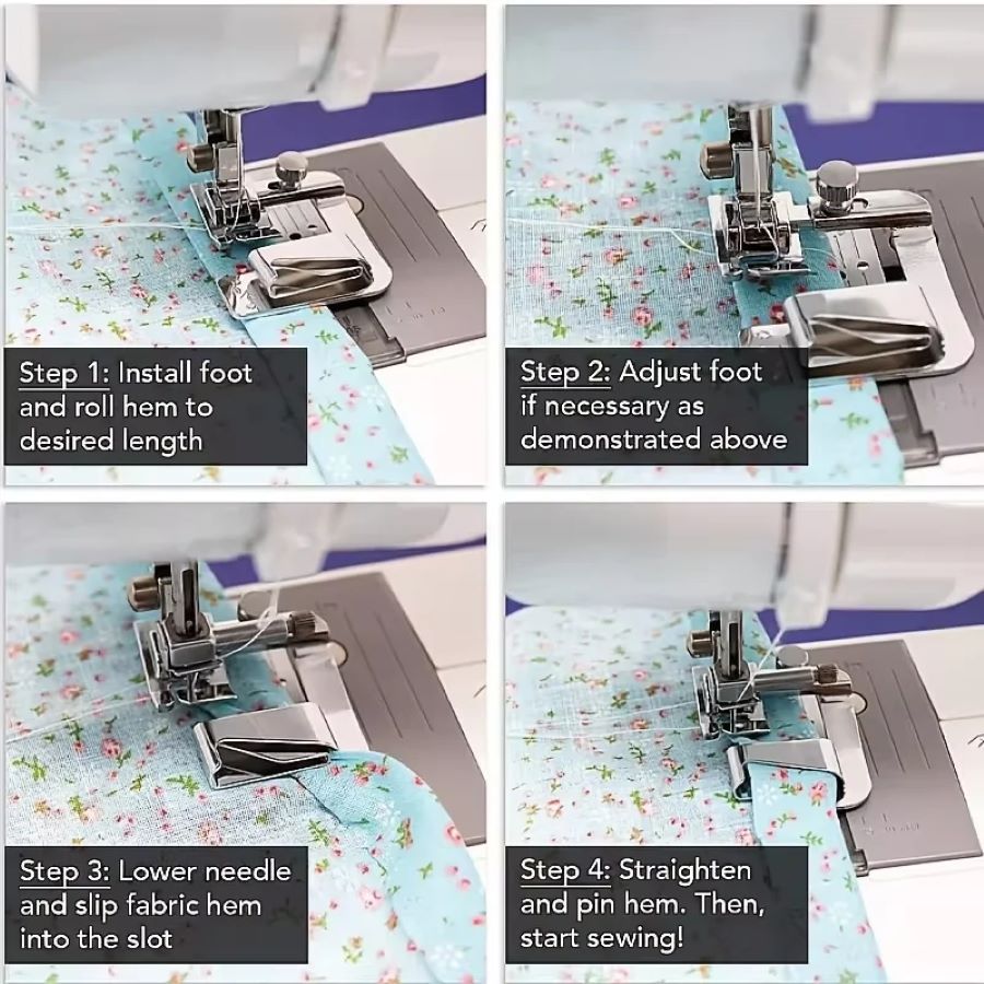1-3 قطع أقدام ماكينة الخياطة ا - مراجعة Sewing Roll وسعره