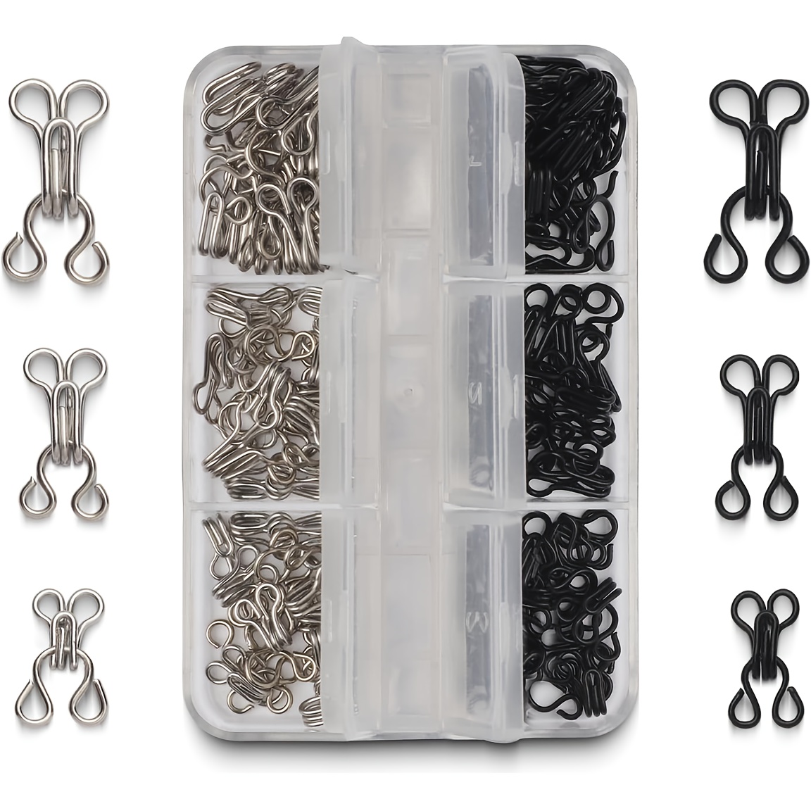 خطافات وحلقات معدنية خفية غير  - مراجعة Hook Eye Fastener وسعره