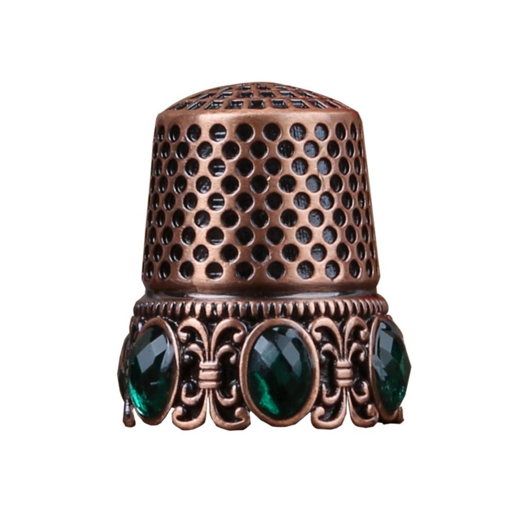 واقي أصابع نحاسي فاخر للخياطة  - مراجعة Button Hole Cutter وسعره