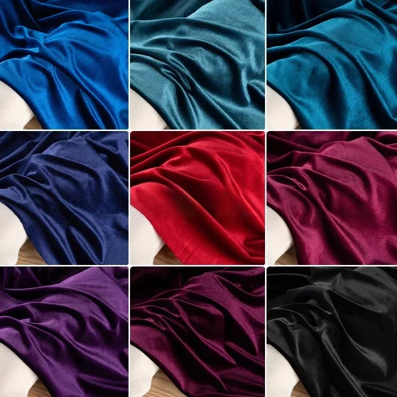 قماش مخمل بلون واحد، مرن من أر - مراجعة Sewing Velvet Fabric وسعره