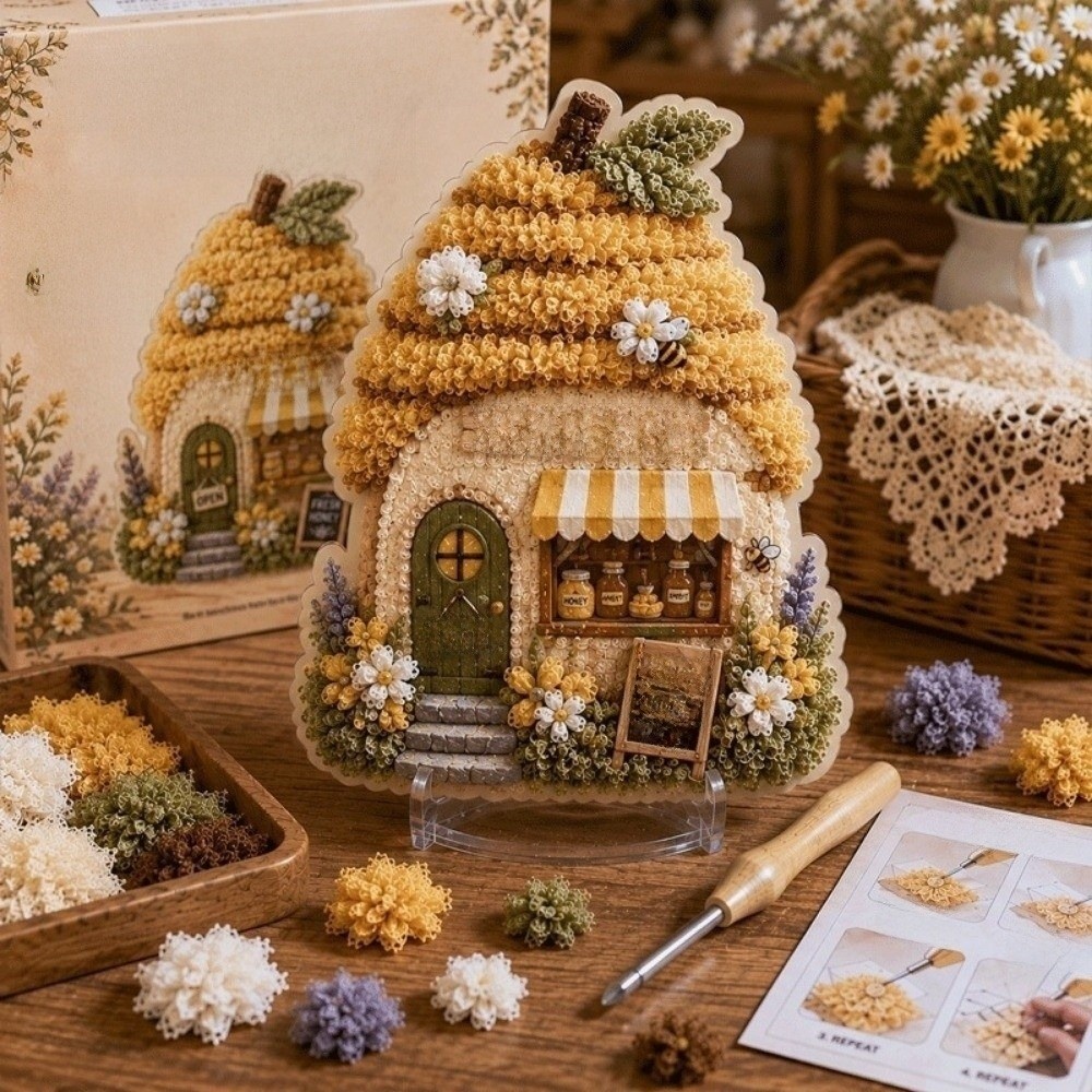 مجموعة فن البوكه لمشهد المنزل، - مراجعة Is Sewing Textile Art وسعره