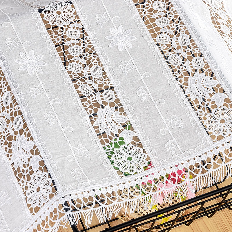 قماش دانتيل مطرز بحواف قطنية ج - مراجعة Sewing Thread In Textile وسعره