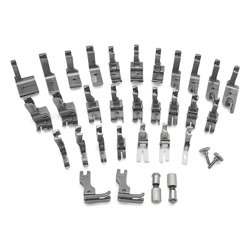 مجموعة أقدام الضغط A84E-31 PCS - مراجعة Sewing Factory وسعره